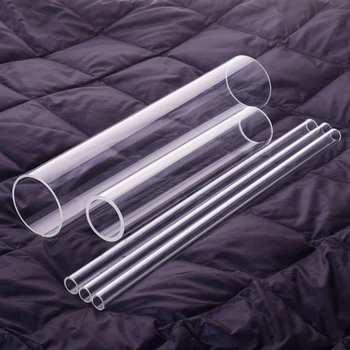 1 pcs de alta tubo de vidro borosilicato,O. D. 200mm,L. 500mm,resistente de Alta temperatura do tubo de vidro