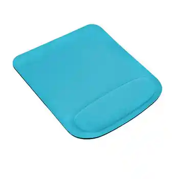 Grande Rodada de Canto de Pulso Macio Protegido Tecido EVA PU Gaming Mouse Pad Colorido Tapete antiderrapante Presente