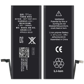 ISUNOO 10pcs/Lot 2900mah Substituição Interna da Bateria do Telefone Para o IPhone da Apple 7 Plus 7P bateria de lítio com dom
