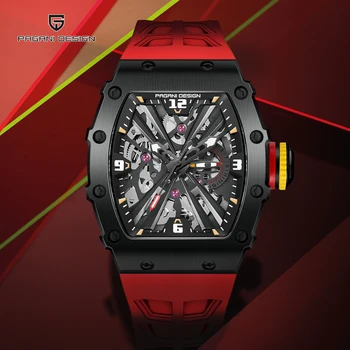 PAGANI DESIGN 2023 Homens Relógios de Marca Top de Luxo VH65 Relógio de Quartzo Para Homens Automático AR Safira Espelho 10Bar Impermeável Esportes